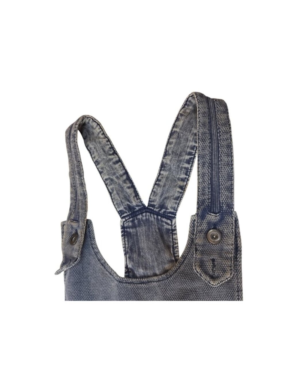 NWT OnePiece Legacy Womens Overalls Indigo Blue Size S Cotton/Polyester (G828) - Picture 8 of 14